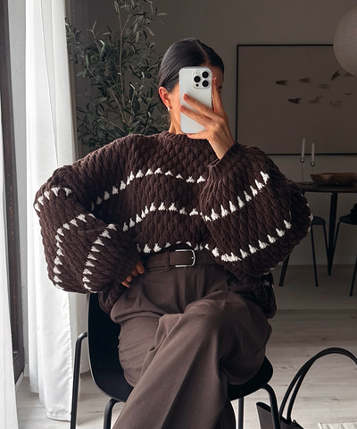 Pullover Jori Dunkelbraun