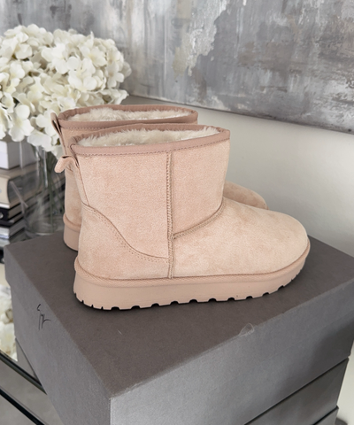 Gefütterte Boots Sana Hoch Beige Ladypolitan ♡