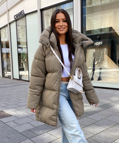 Jacke Addie Khaki Ladypolitan ♡