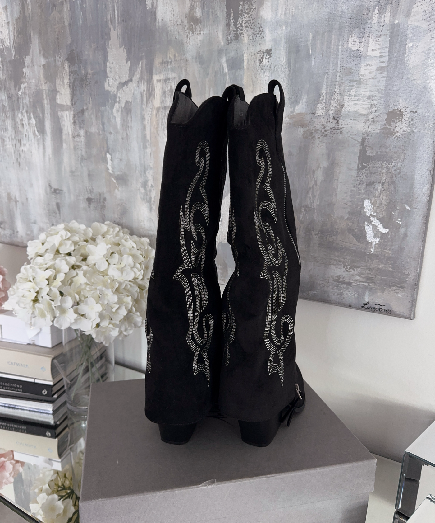 Cowboy Stiefel Lavinia Schwarz Ladypolitan ♡