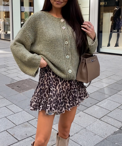 Cardigan Dania Khaki Ladypolitan ♡