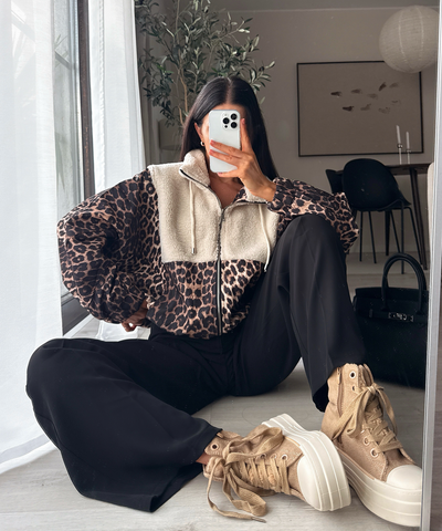 Jacke mit Teddyfell Lois Leo