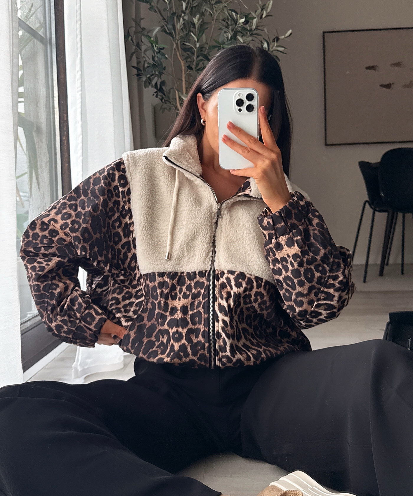 Jacke mit Teddyfell Lois Leo
