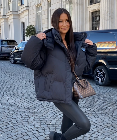 Pufferjacke Fina Schwarz