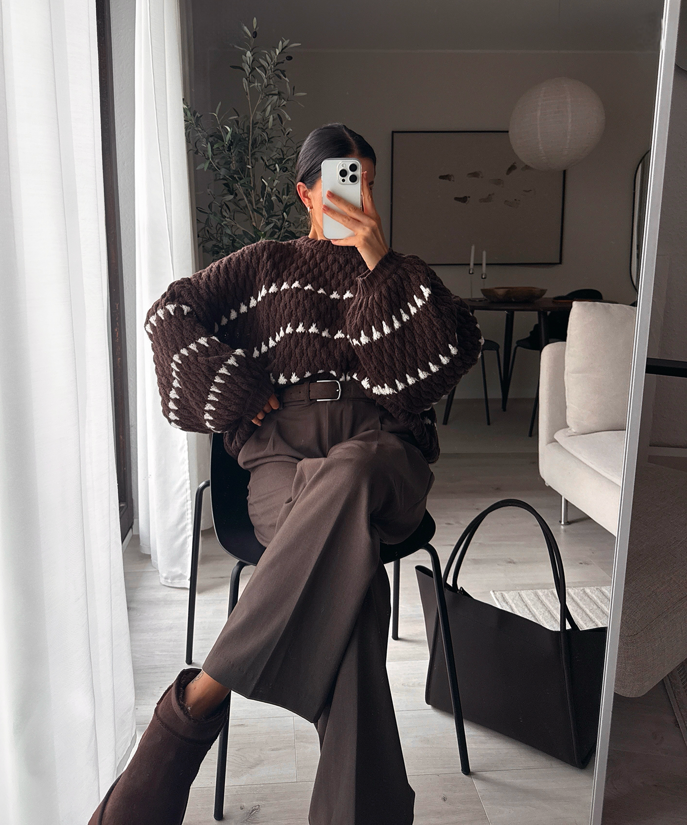 Pullover Jori Dunkelbraun