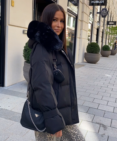 Winterjacke Nia Schwarz Ladypolitan ♡