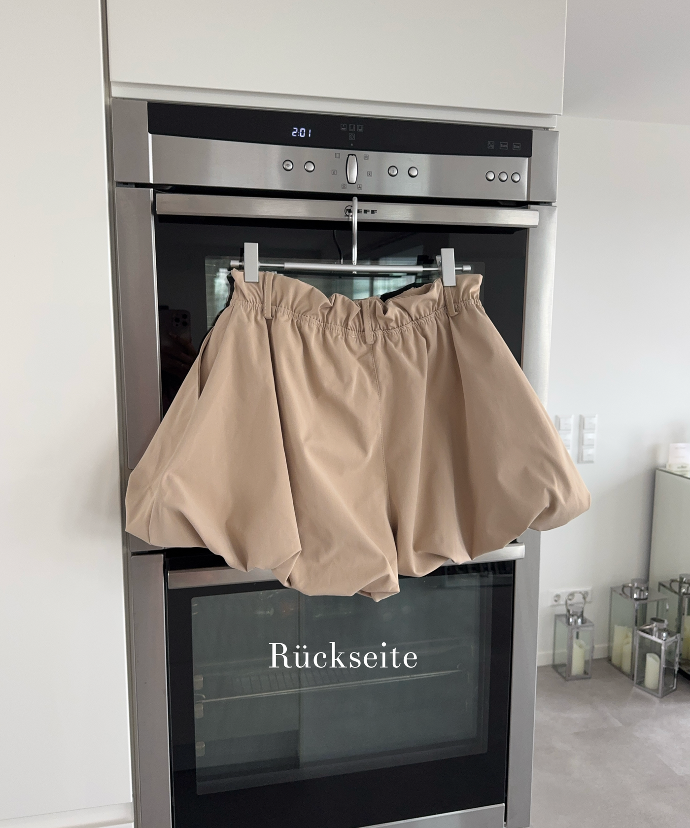 Ballon Shorts Luisa Beige