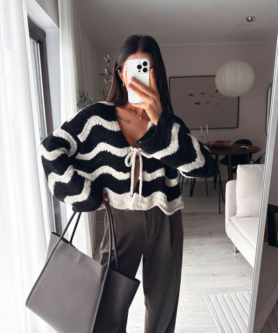 Strickjacke Leali Schwarz