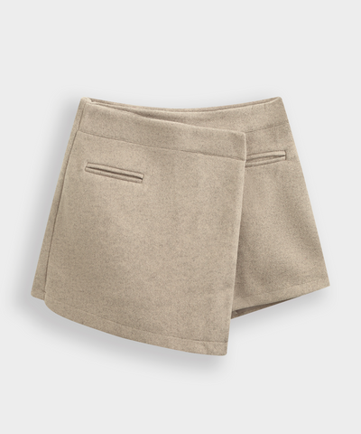 Wollfilz Look Hosenrock Sara Beige