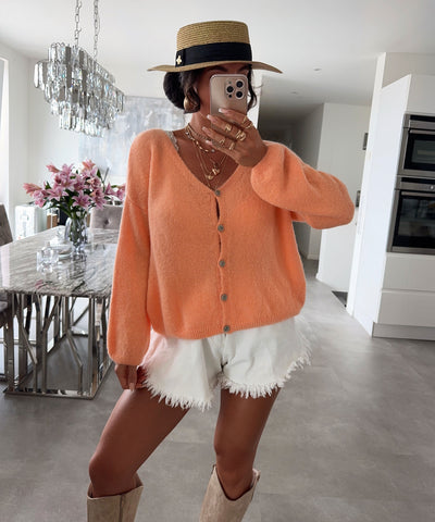 Cardigan Liz Orange Ladypolitan ♡