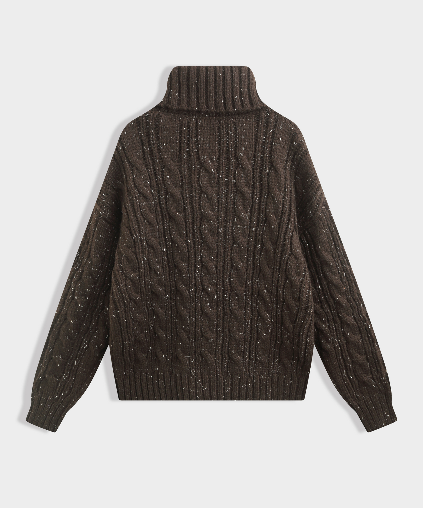 Rollkragen Pullover Vilena Braun Ladypolitan ♡