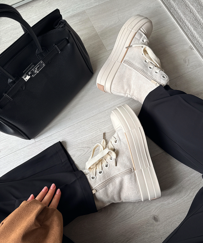 Plateau Sneaker Trana Beige Ladypolitan ♡