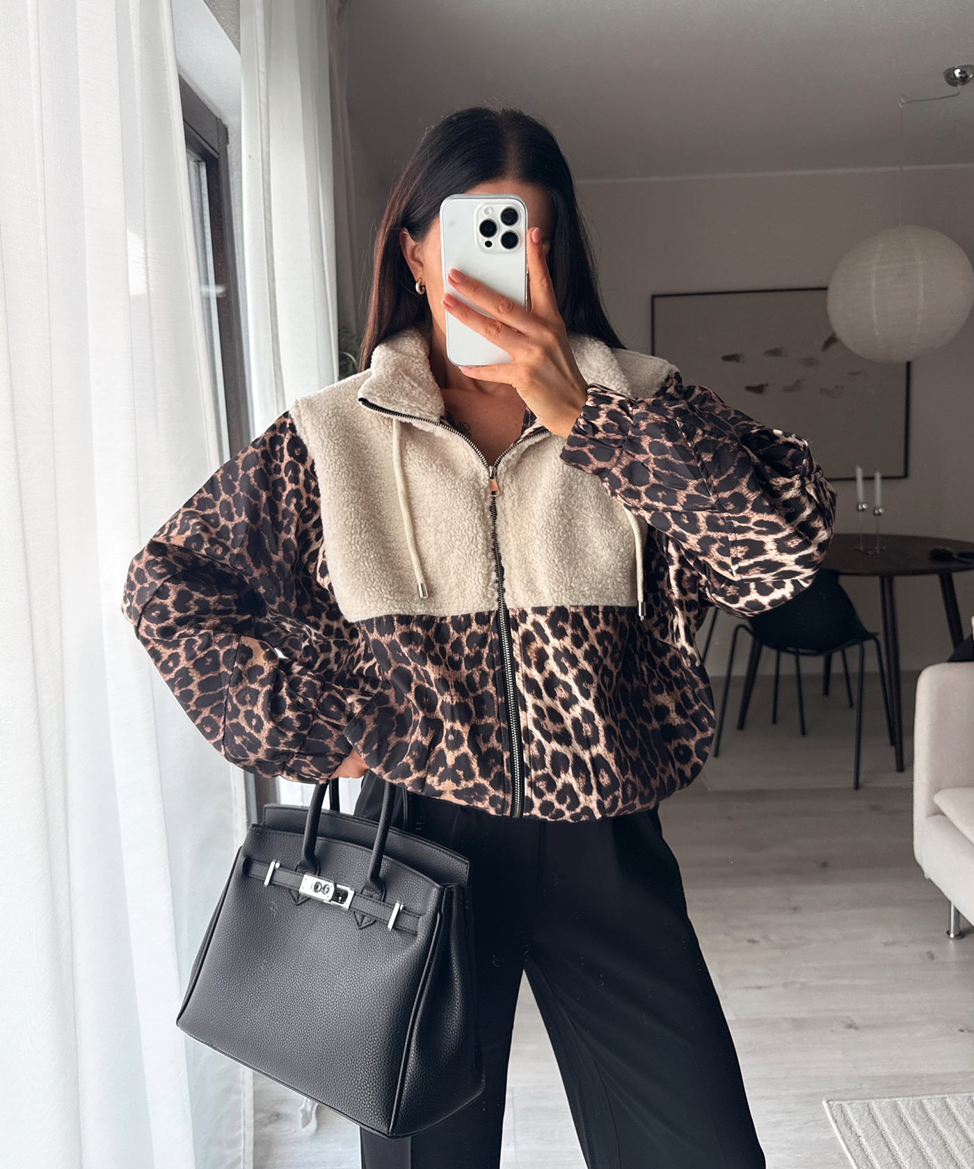 Jacke mit Teddyfell Lois Leo