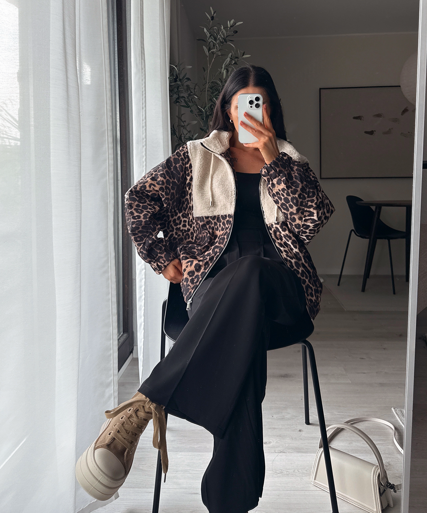 Jacke mit Teddyfell Lois Leo