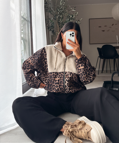 Jacke mit Teddyfell Lois Leo