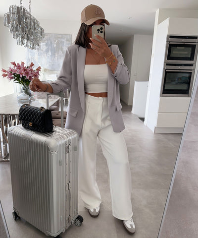 Blazer Mykonos Grau  Ladypolitan - Fashion Onlineshop für Damen   