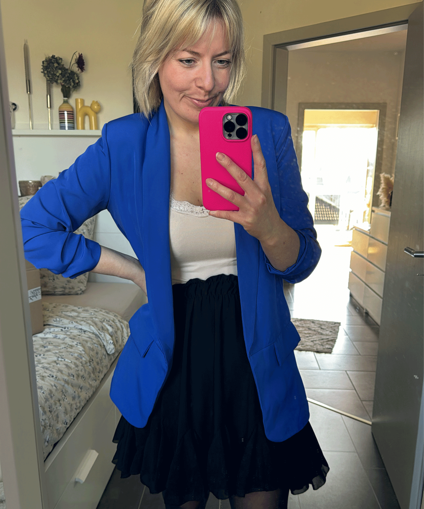 Blazer Mykonos Royalblau  Ladypolitan - Fashion Onlineshop für Damen   