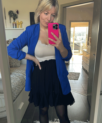 Blazer Mykonos Royalblau  Ladypolitan - Fashion Onlineshop für Damen   