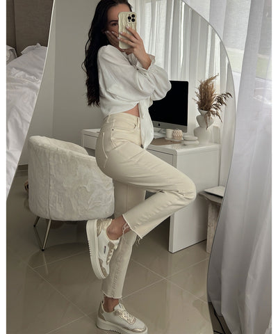Bluse Diona Weiß  Ladypolitan ♡   