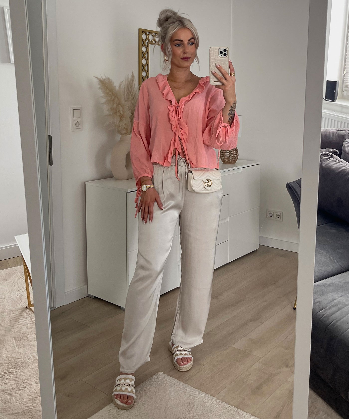 Bluse Palermo Peach Ladypolitan ♡
