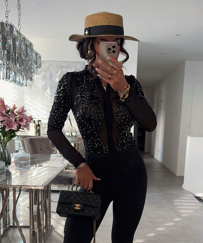 Body Vanita Schwarz Ladypolitan ♡