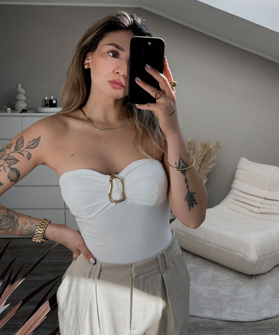 Body Velvet Weiß Ladypolitan ♡