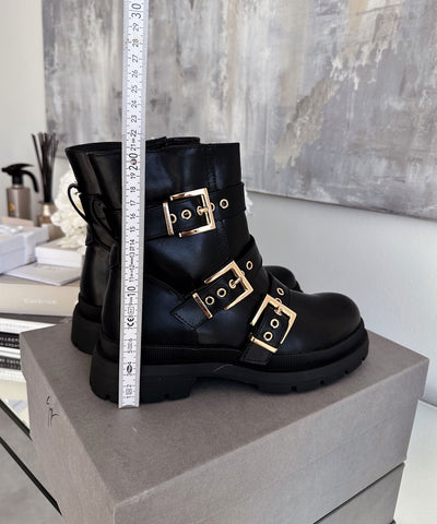 Boots Divinity Schwarz Gold  Ladypolitan ♡   