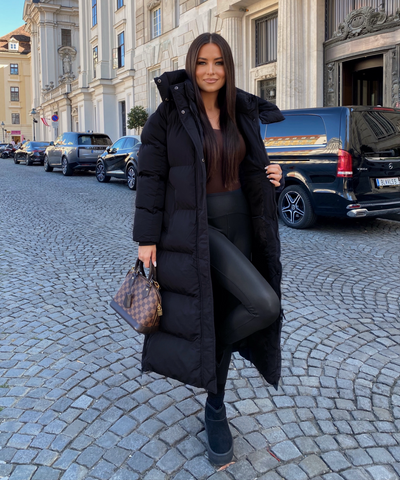 Oversize Jacke Addie Lang Schwarz Ladypolitan ♡