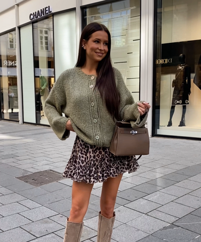 Cardigan Dania Khaki Ladypolitan ♡
