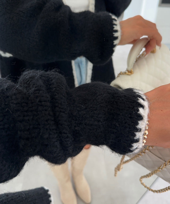 Cardigan Helena Schwarz