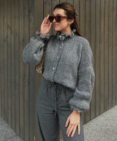 Cardigan Milena Dunkelgrau  Ladypolitan ♡   