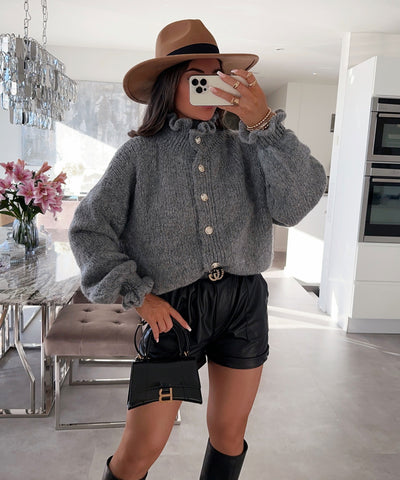 Cardigan Milena Dunkelgrau  Ladypolitan ♡   