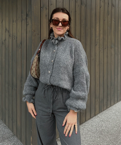 Cardigan Milena Dunkelgrau  Ladypolitan ♡   