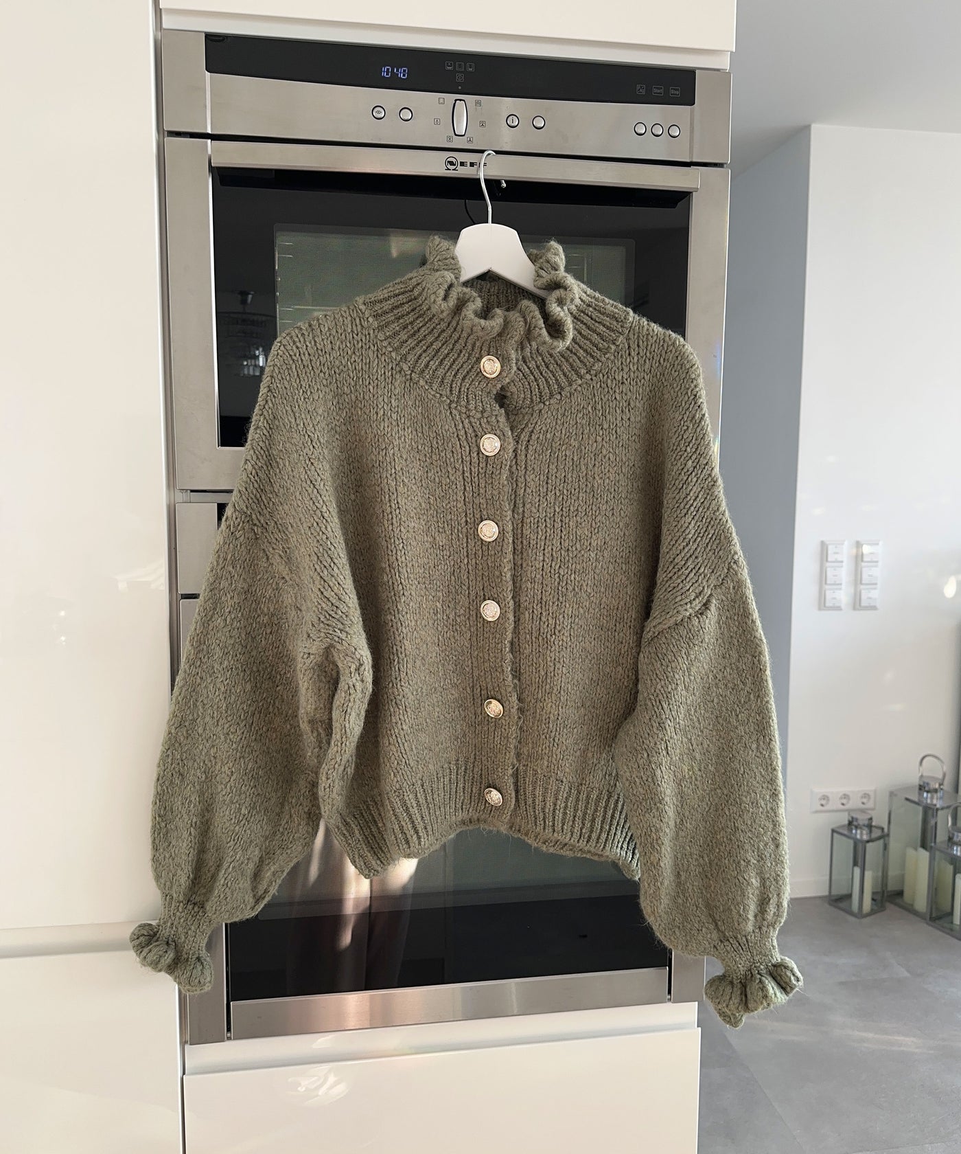 Cardigan Milena Khaki  Ladypolitan ♡   