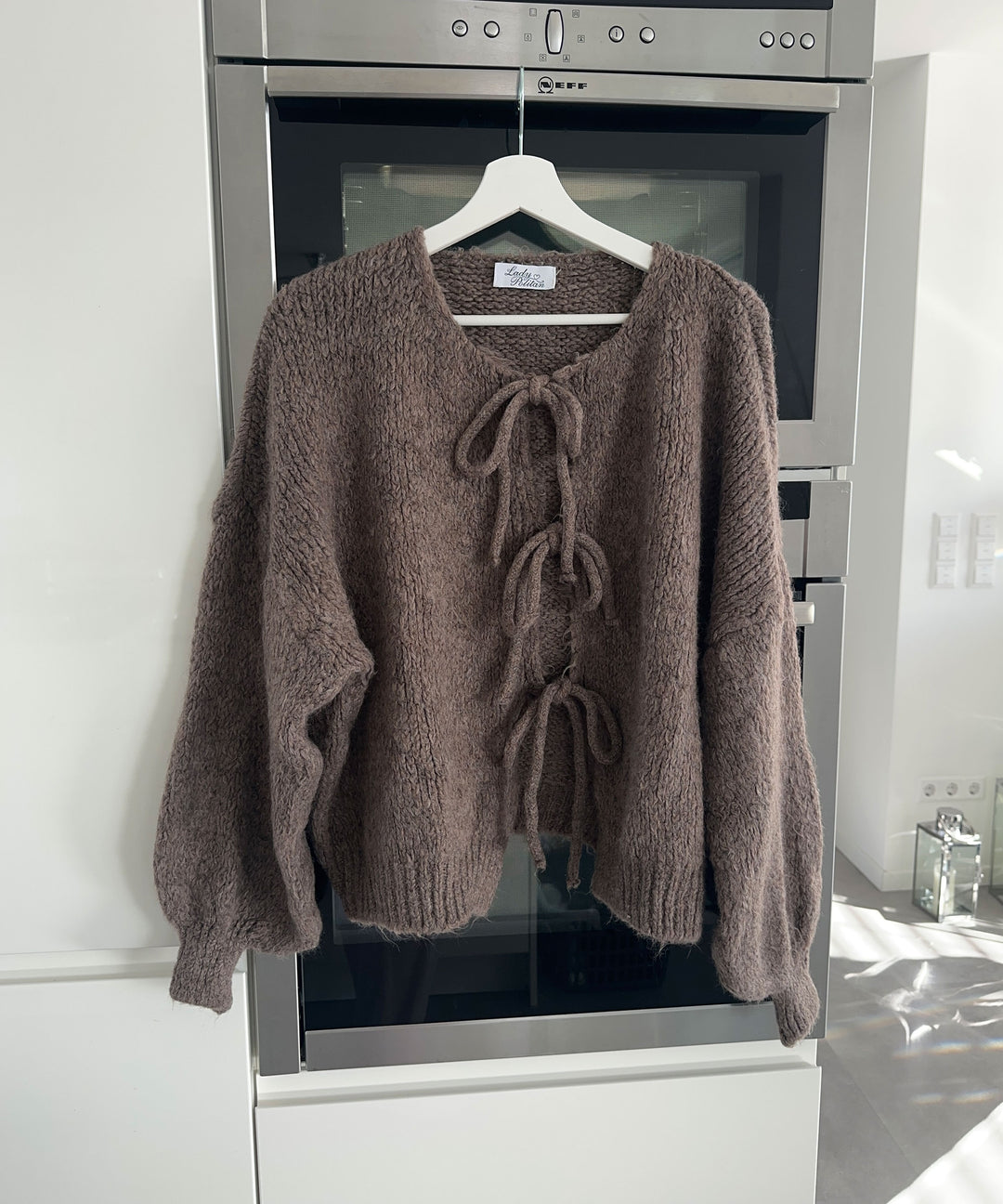 Cardigan Schleife Fia Braun