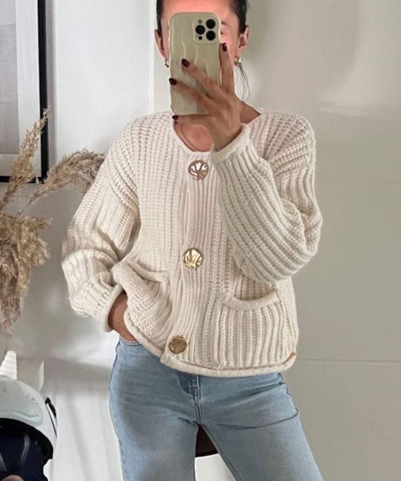 Cardigan Zariah Beige  Ladypolitan ♡   