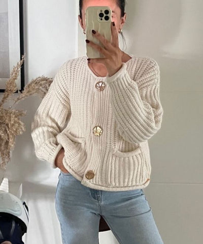 Cardigan Zariah Beige  Ladypolitan ♡   