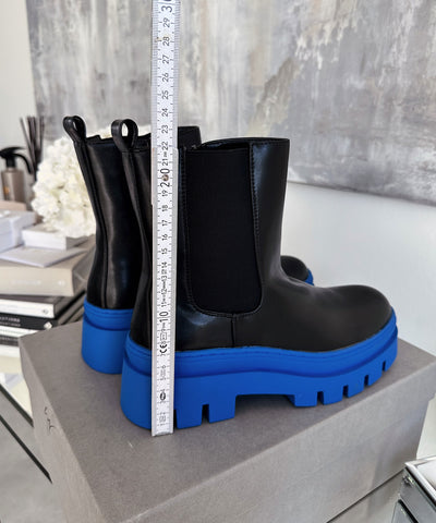 Chelsea Boots Nora Short Blau  Ladypolitan ♡   
