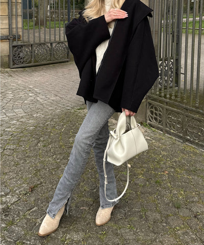 Cowboy Stiefel Selenay Beige Midi  Ladypolitan ♡   