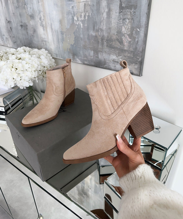 Cowboy Boots Beige 🛍️ Jetzt online Bestellen