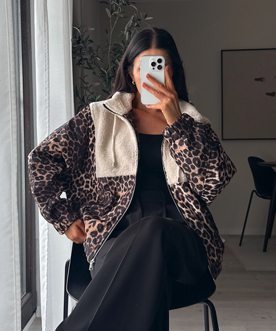Jacke mit Teddyfell Lois Leo