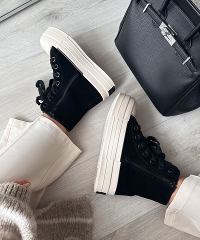 Plateau Sneaker Trana Schwarz Ladypolitan ♡