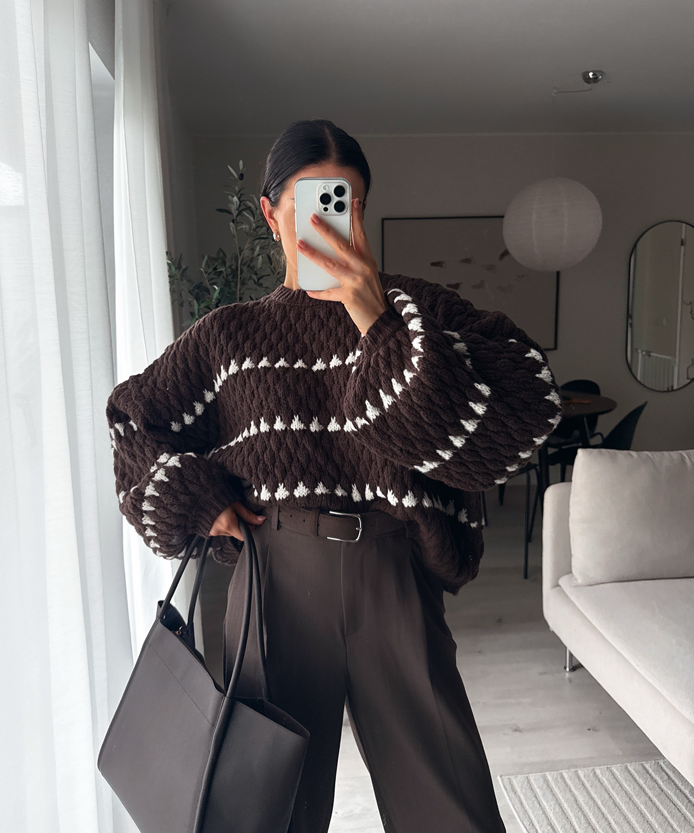 Pullover Jori Dunkelbraun
