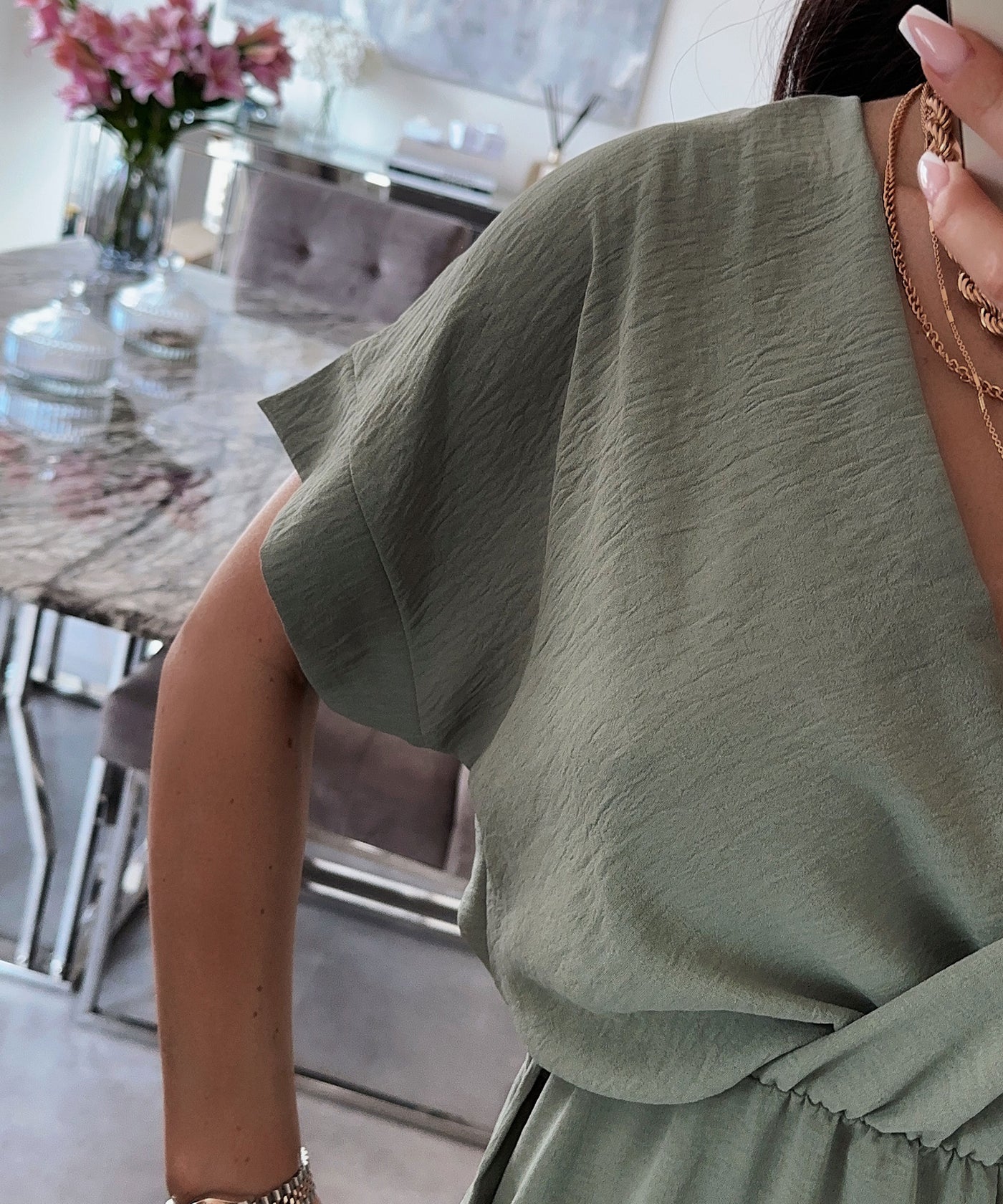 Einteiler Enja Khaki  Ladypolitan ♡   