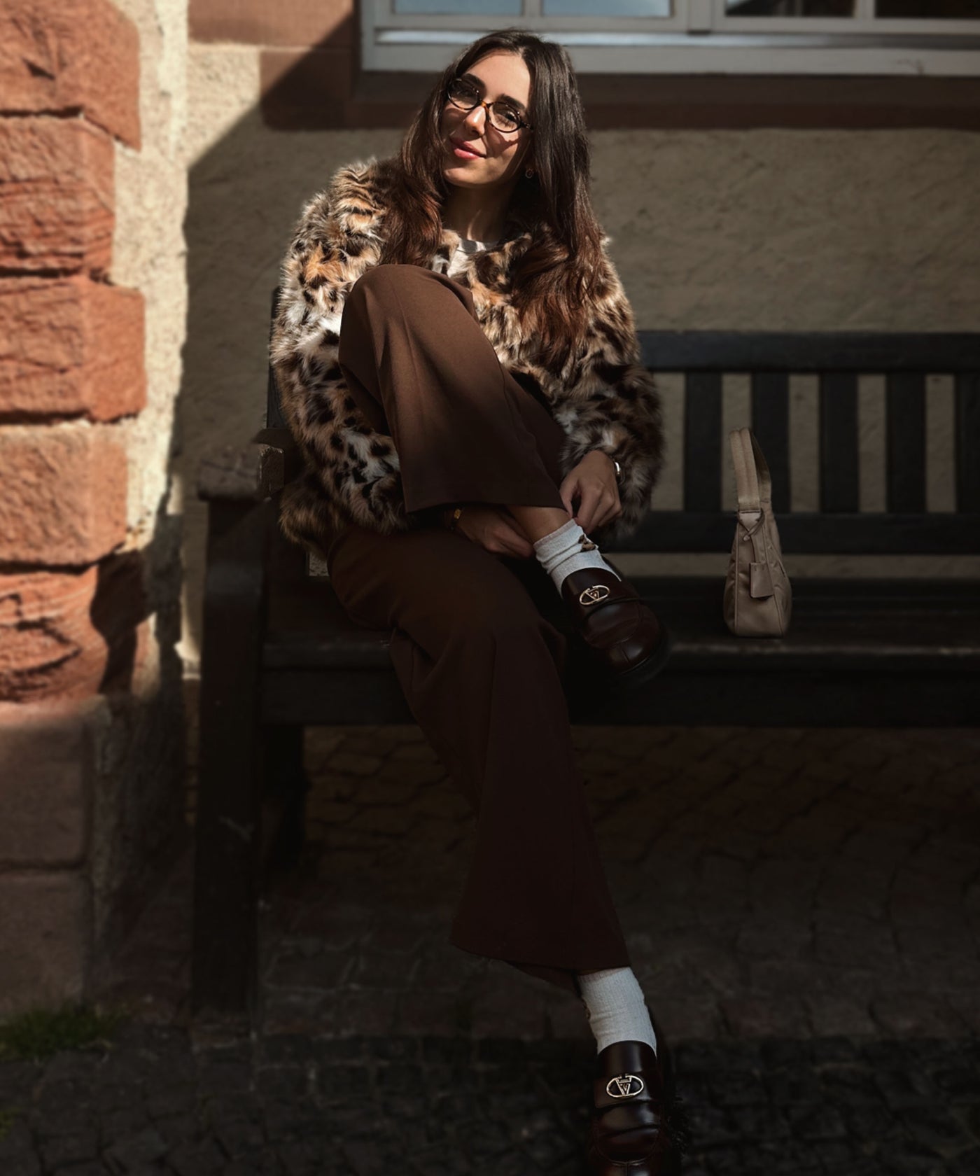 Felljacke Leo Braun Ladypolitan ♡