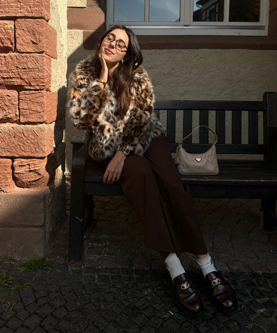 Felljacke Leo Braun Ladypolitan ♡