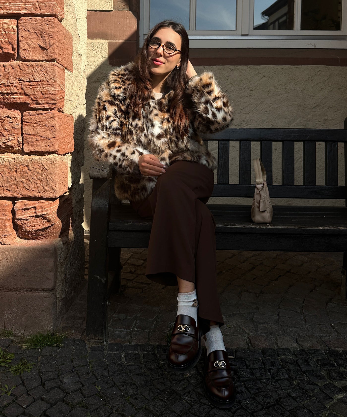 Felljacke Leo Braun Ladypolitan ♡