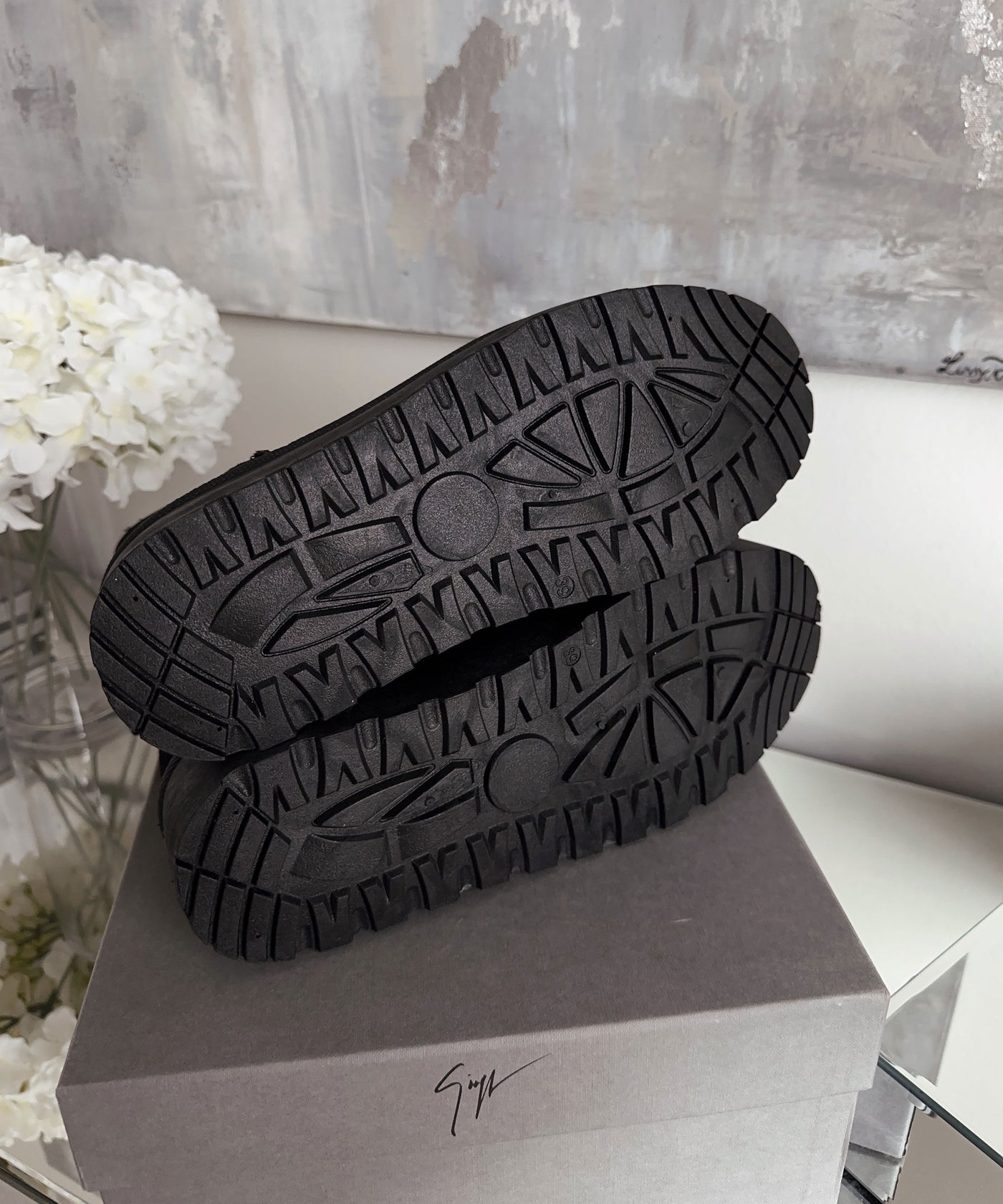 Gefütterte Plateau Boots Railey Hoch Schwarz  Ladypolitan ♡   