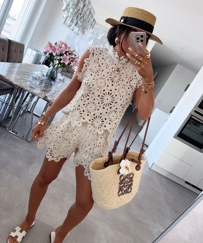 Häkel Set Meranda Beige Ladypolitan ♡