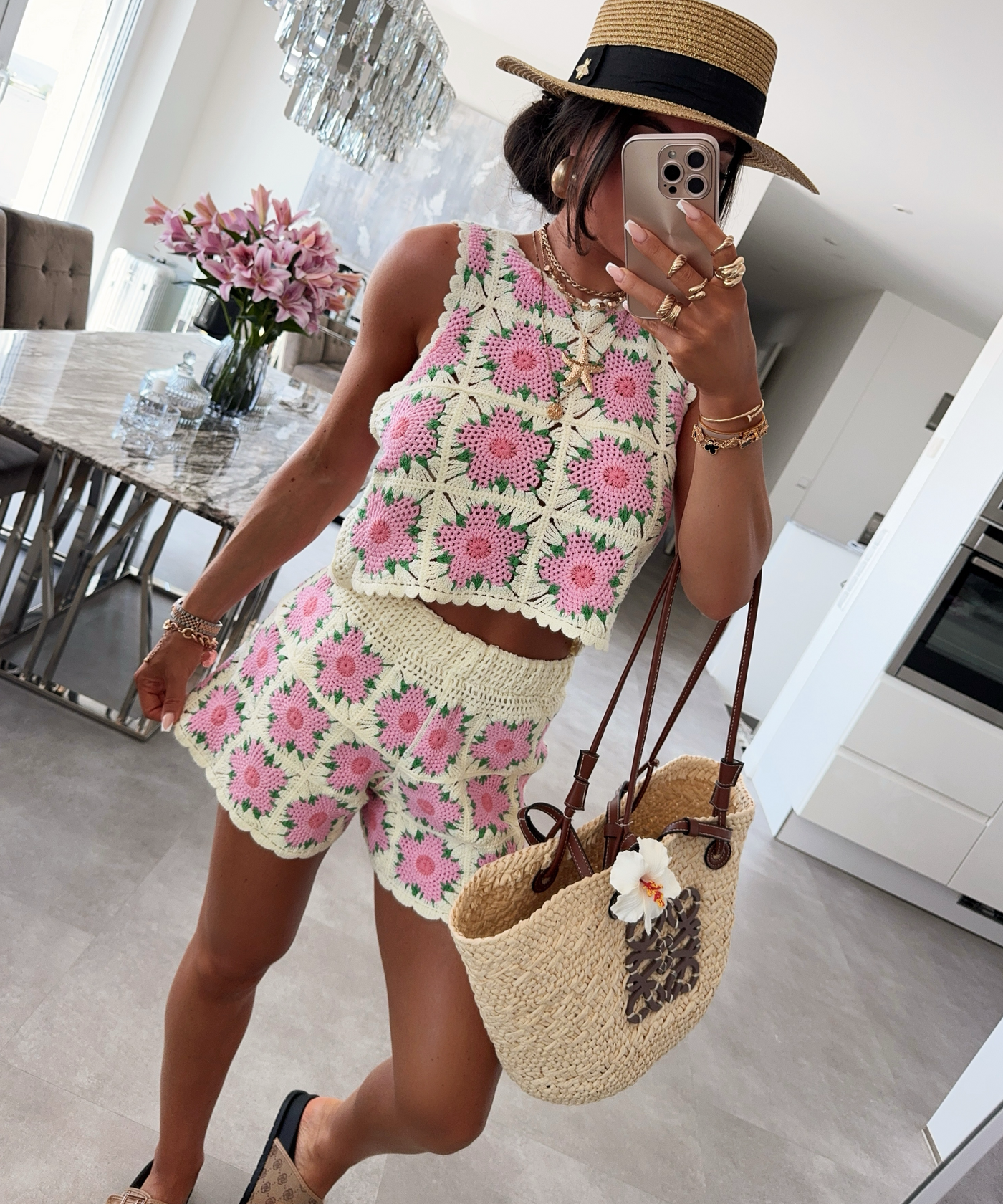 Häkel Top Nua Rosa Ladypolitan ♡
